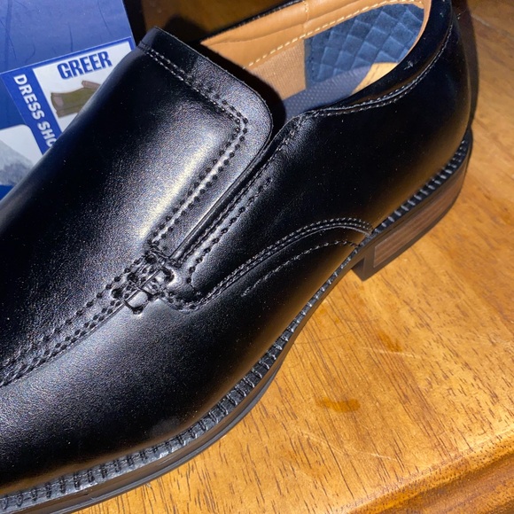 Mens Dockers 10.5 Black Greer Dress shoes - Picture 9 of 14
